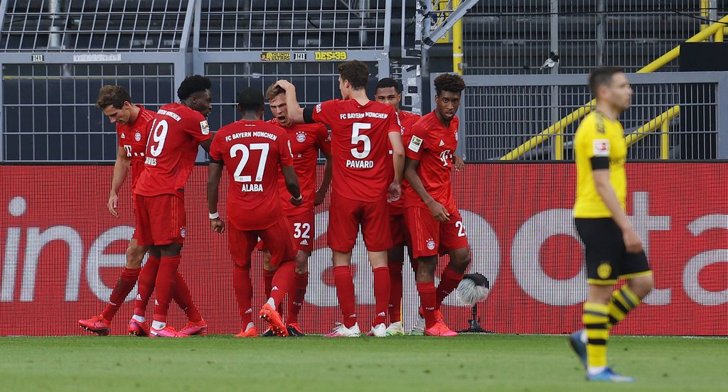 Schoss die Bayern zum Sieg: Joshua Kimmich (Mitte)