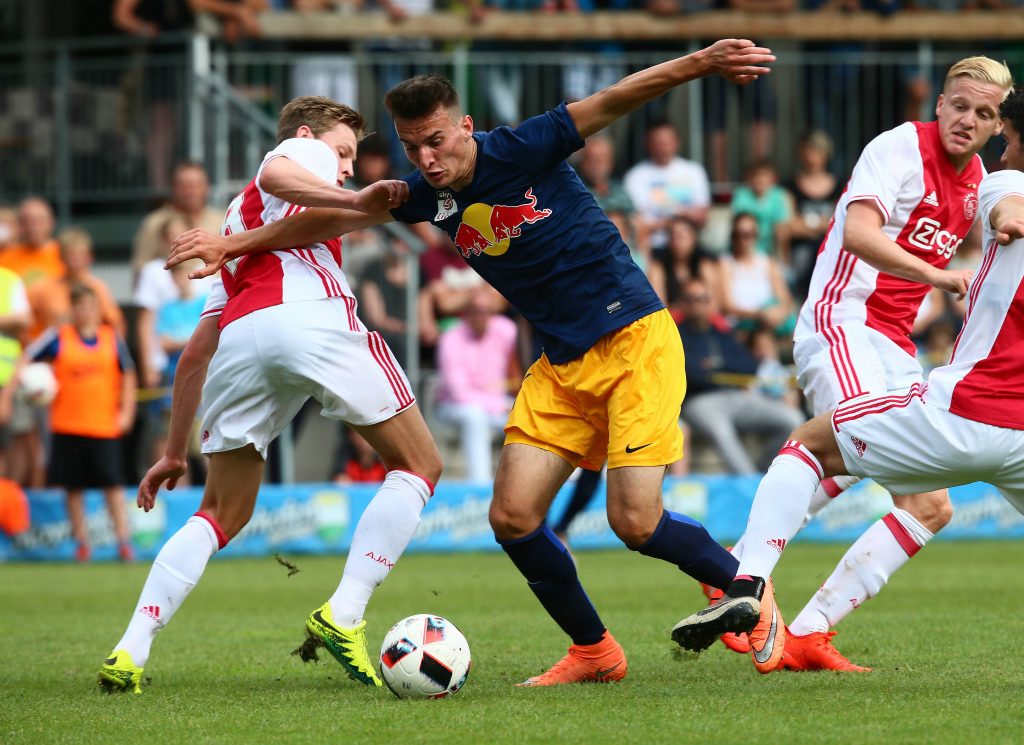 Auch in jungen Jahren schon durchsetzungsstark: Mergim Berisha.