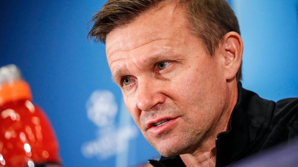 Jesse Marsch trifft mit RB auf Manchester City.