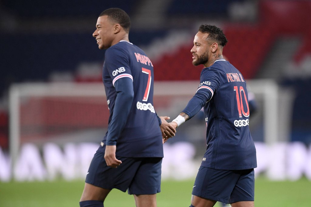 Sind gegen RB einsatzfähig: Kylian Mbappé und Neymar