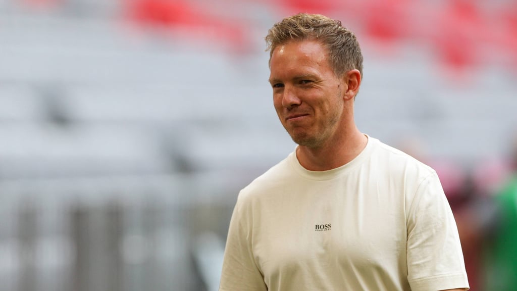Julian Nagelsmann (FC Bayern München) beim Testspiel gegen Ajax Amsterdam.