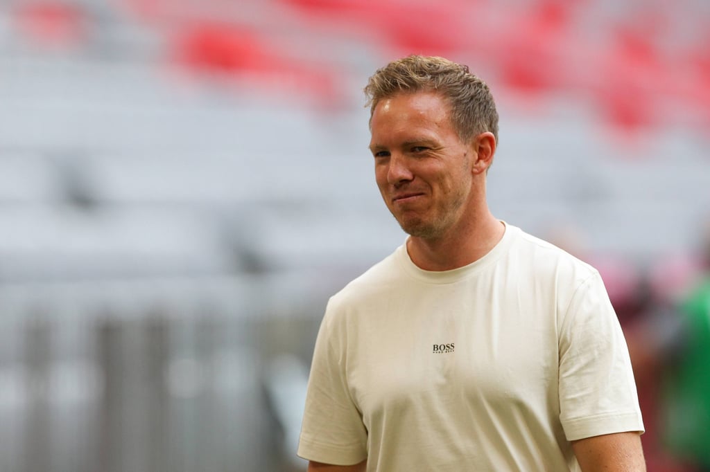 Julian Nagelsmann (FC Bayern München) beim Testspiel gegen Ajax Amsterdam.