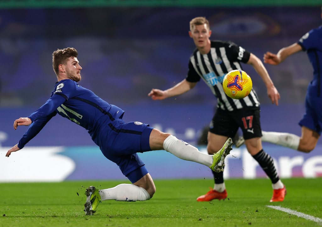 „Es war eine große Erleichterung”: Thomas Tuchel über seinen Stürmer Timo Werner.