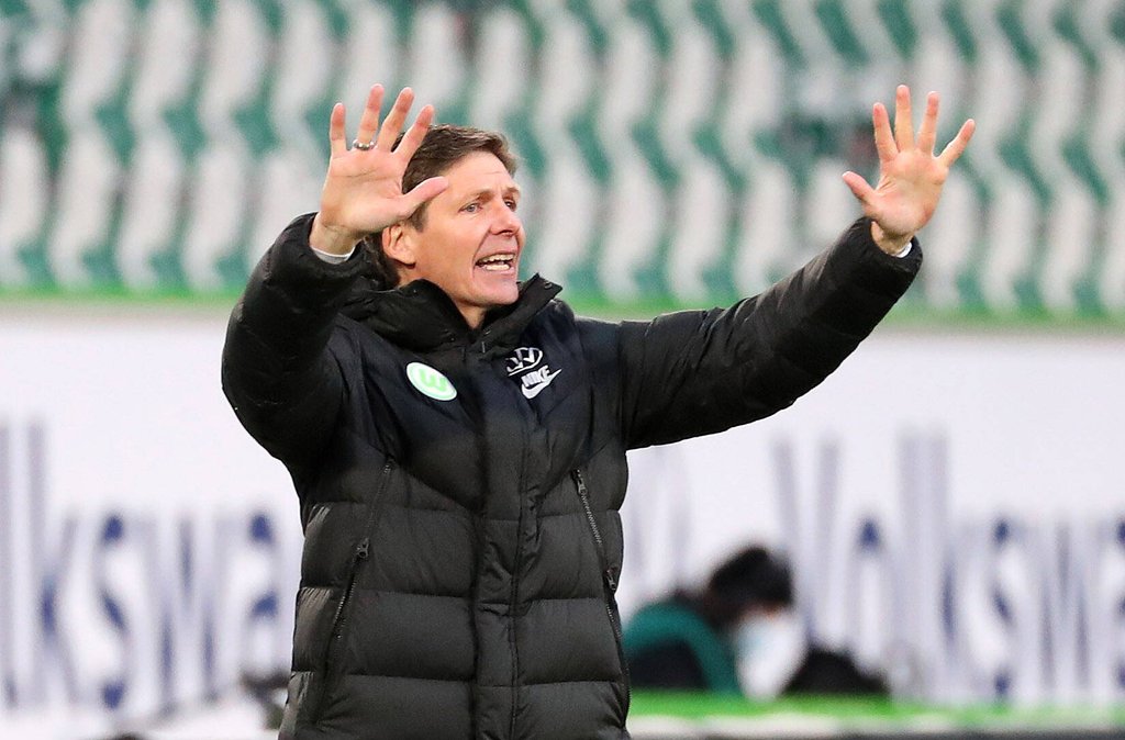 Trainer Oliver Glasner vom VfL Wolfsburg.