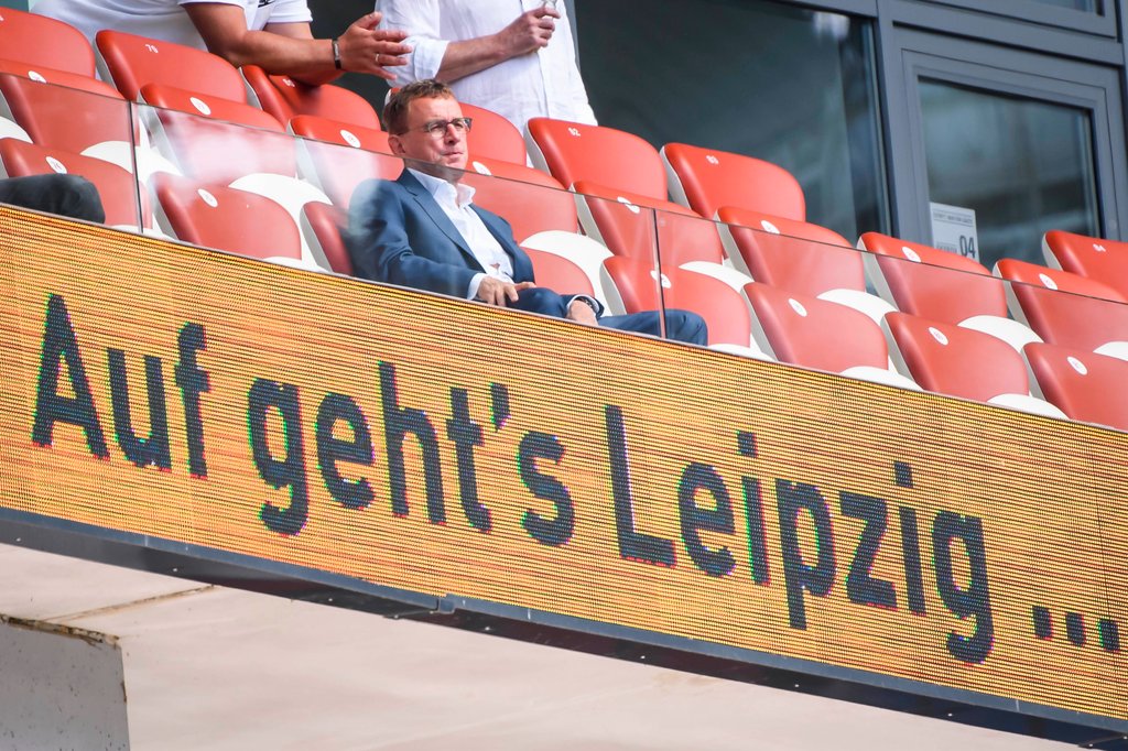 Rangnick soll auch bei einem möglichen Endspiel in Lissabion auf der Tribüne sitzen.