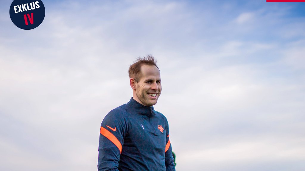 „Es war immer mein Ziel, dass ich alle drei Wettbewerbe durchspielen kann”: Peter Gulacsi hat bei RB Leipzig sein Glück gefunden.