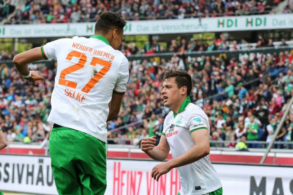 Zlatko Junuzovic, hier mit seinem alten Mitspieler Davie Selke.