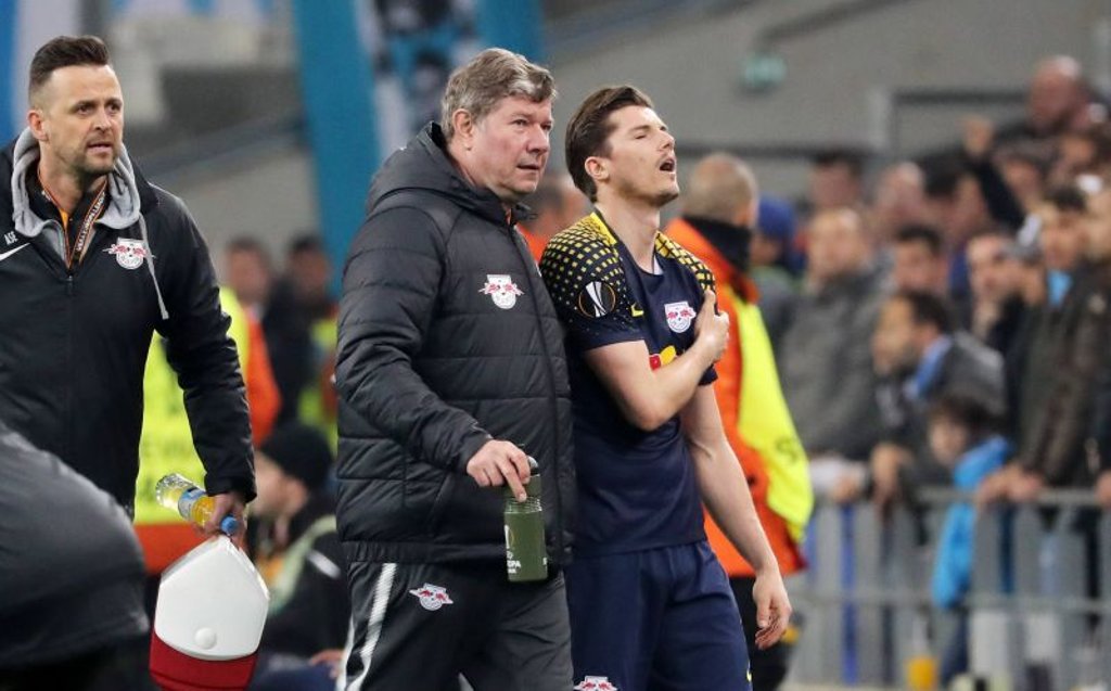 Eine ausgekugelte Schulter bedeutet nicht nur für Marcel Sabitzer höllische Schmerzen. Nun wird er RB Leipzig drei Monate fehlen.