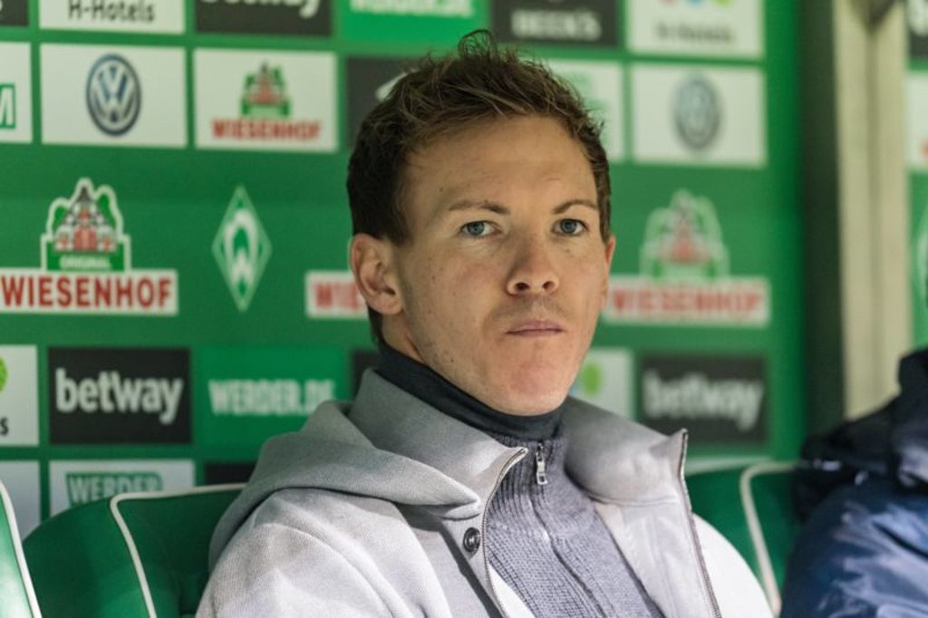 Schmales Gesicht: Julian Nagelsmann war bislang überschaubar erfolgreich im Bremer Weserstadion.