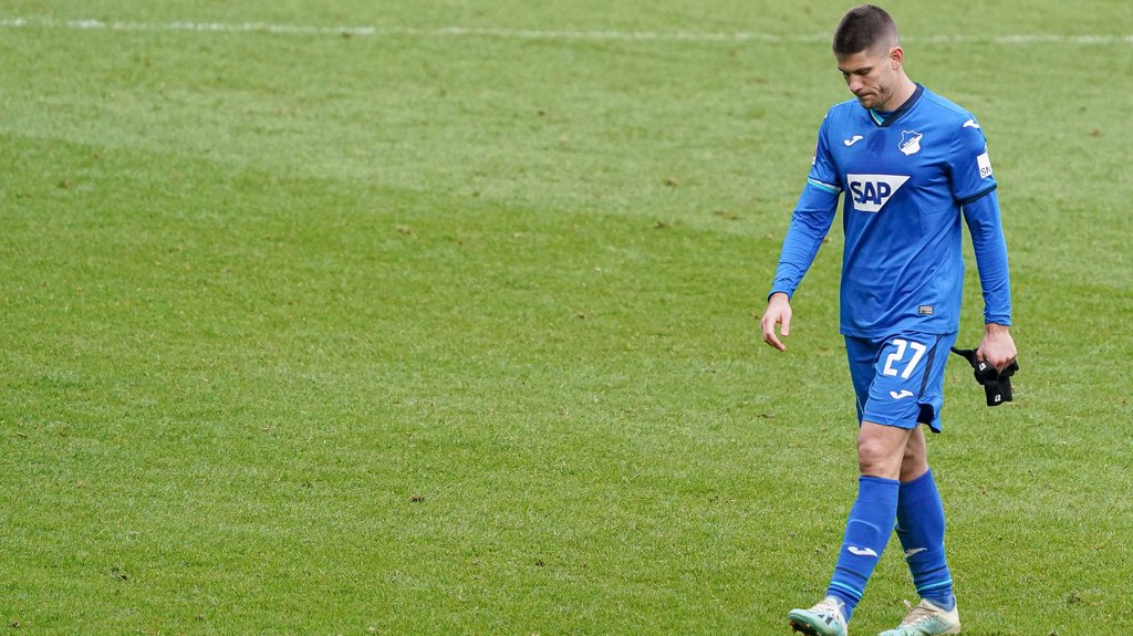 Hoffenheims Torjäger Andrej Kramaric ist angeschlagen.