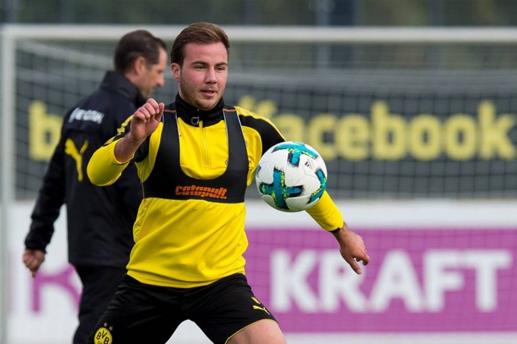 BVB-Trainer Peter Bosz über Mario Götze: „Er wird immer fitter”