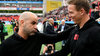 Beide offensiv: Bayer-Coach Bosz (l.) und RB-Trainer Nagelsmann