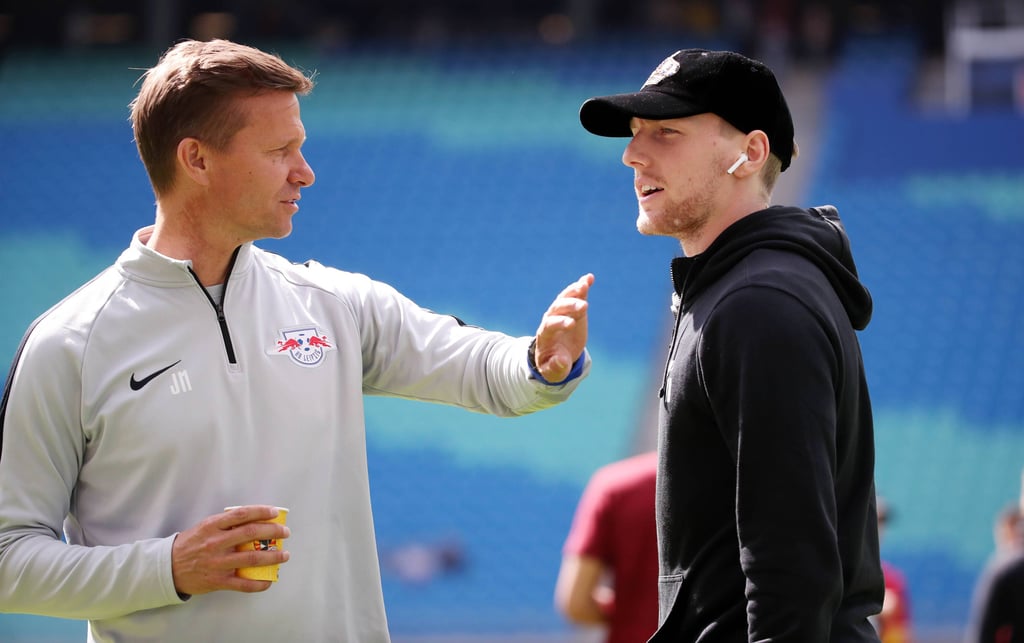 Bald wieder ein Team: Jesse Marsch (l.) und Emil Forsberg
