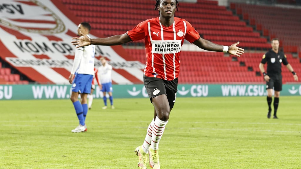 Bruma traf für PSV Eindhoven.