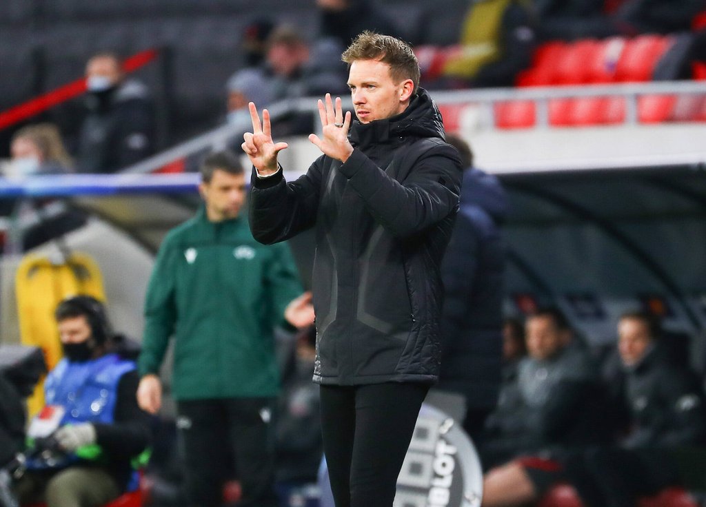 Acht Jahre bleibt er sicher nicht mehr bei RB Leipzig: Julian Nagelsmann.
