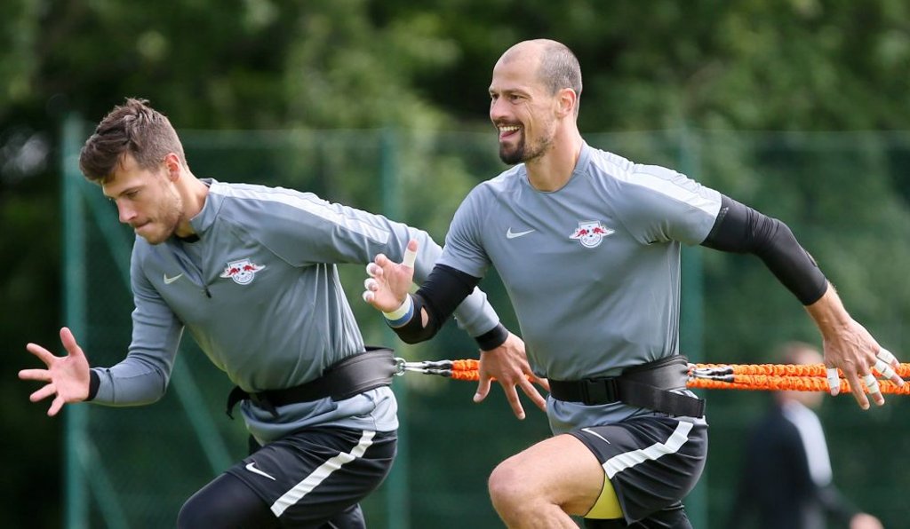 Das doppelte Torwart-Lottchen von RB Leipzig: Fabio Coltorti und Marius Müller sind beide Nummer 2 hinter Peter Gulacsi.