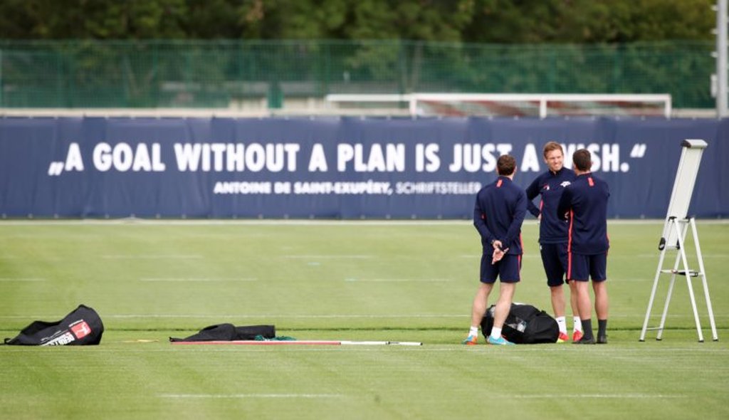 Am Montag und Dienstag rollte bei RB Leipzig kein Ball am Trainingsplatz.