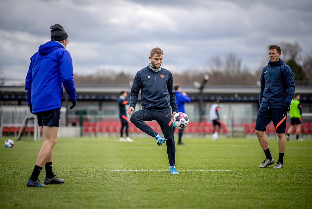 Konrad Laimer könnte in der laufenden Saison nochmal zum Einsatz kommen.