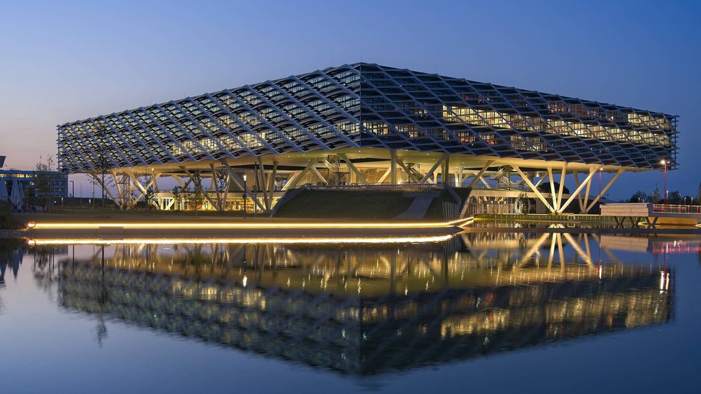 Neues Verwaltungsgebäude der Adidas AG in Herzogenaurach.