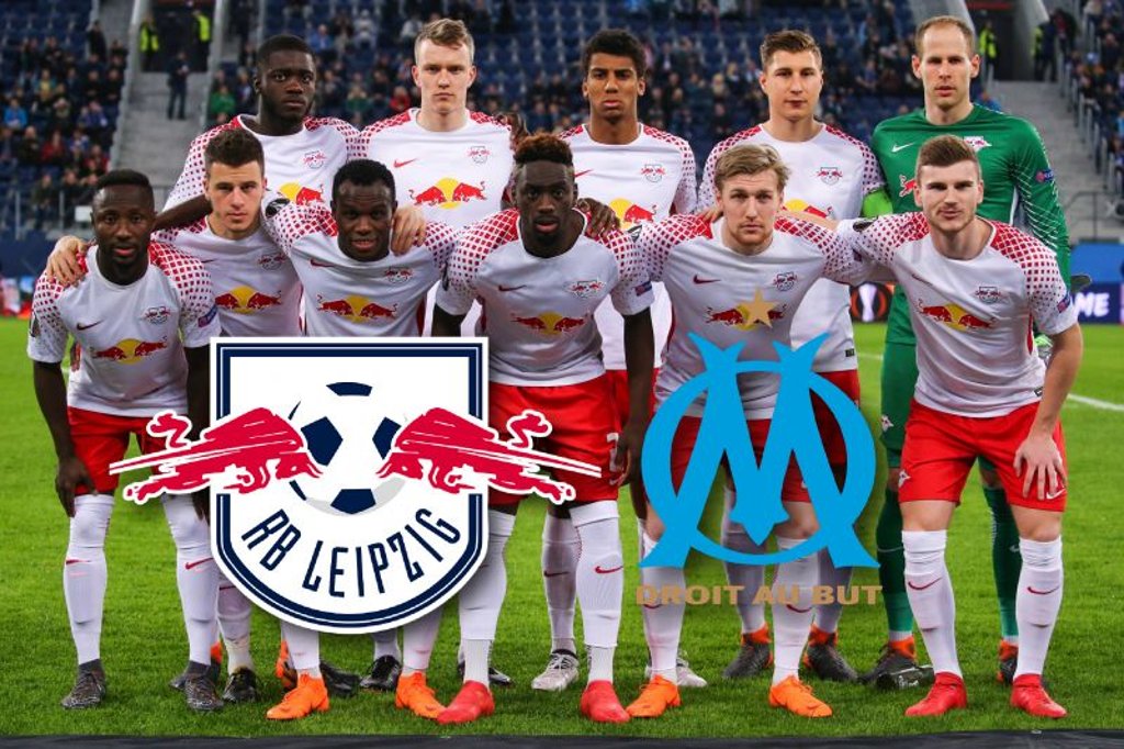 RB Leipzig trifft auf Olympique Marseille.
