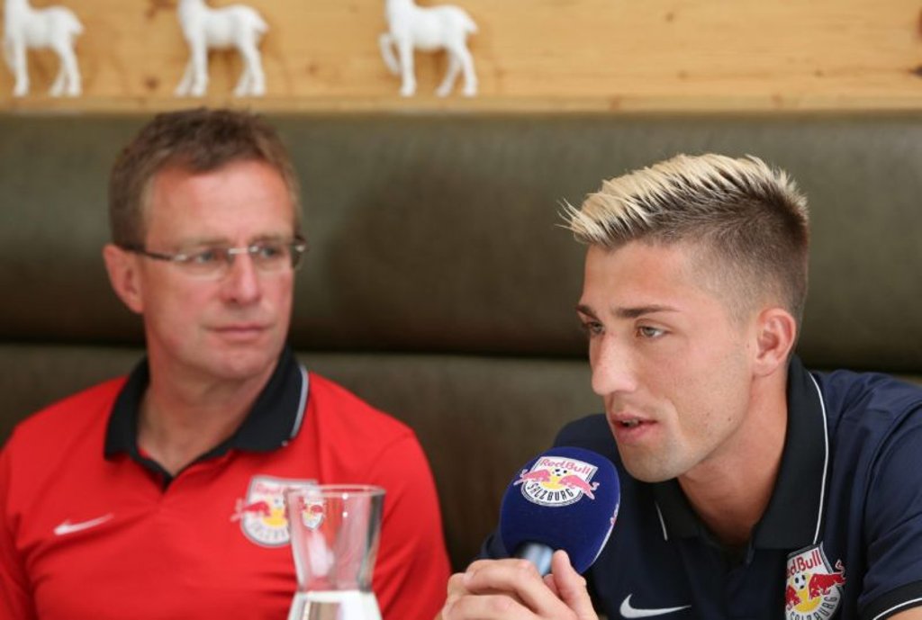 Nach zweieinhalb Jahren sind Ralf Rangnick und Kevin Kampl nun wiedervereint.