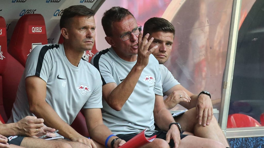 Ralf Rangnick forderte Jesse Marsch beim Vorstellungsgespräch heraus.