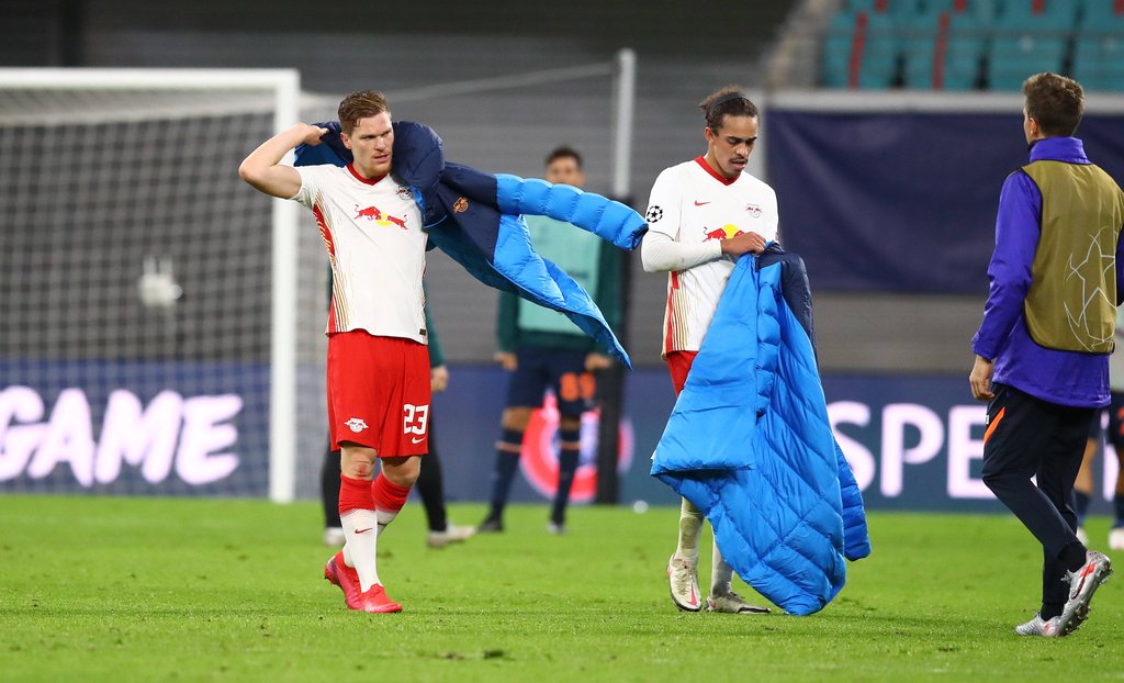 Marcel Halstenberg wird gegen Hertha BSC am Samstag nicht spielen können.