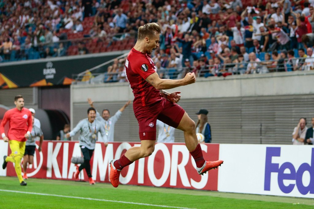 Siegtor in Leipzig: Frederik Gulbrandsen.