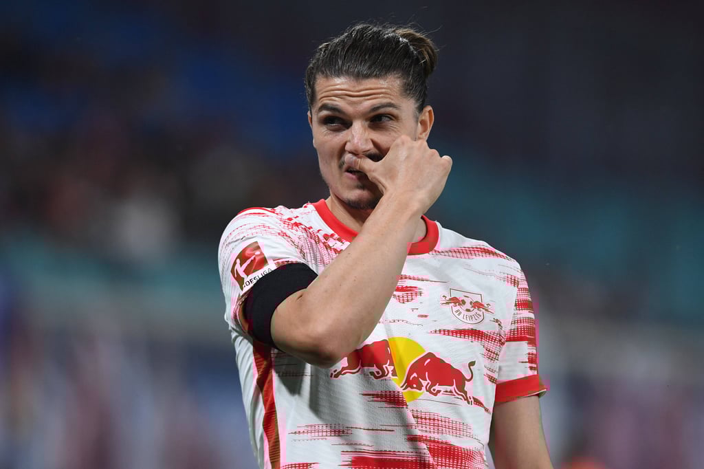 Marcel Sabitzer will zu den Bayern, aber die haben bei RB Leipzig noch nicht nachgefragt.