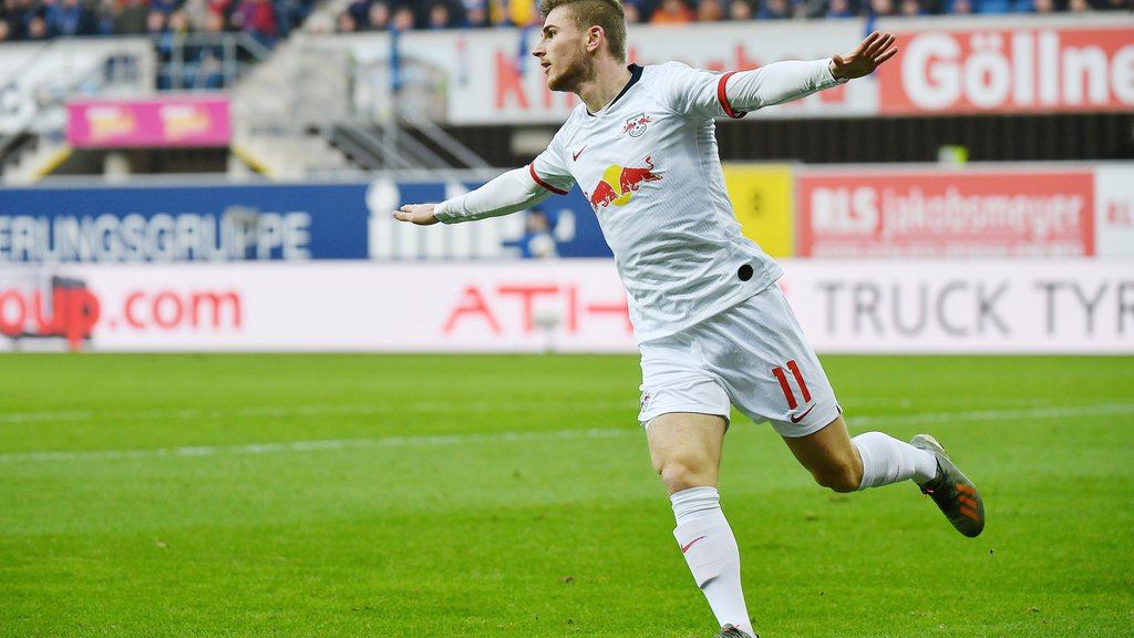 Timo Werner schwebt bei RB Leipzig derzeit über den Dingen.