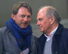Sind sich nicht unbekannt. Ralph Hasenhüttl vor eineinhalb Jahren als Ingolstädter Trainer im Gespräch mit Uli Hoeneß.