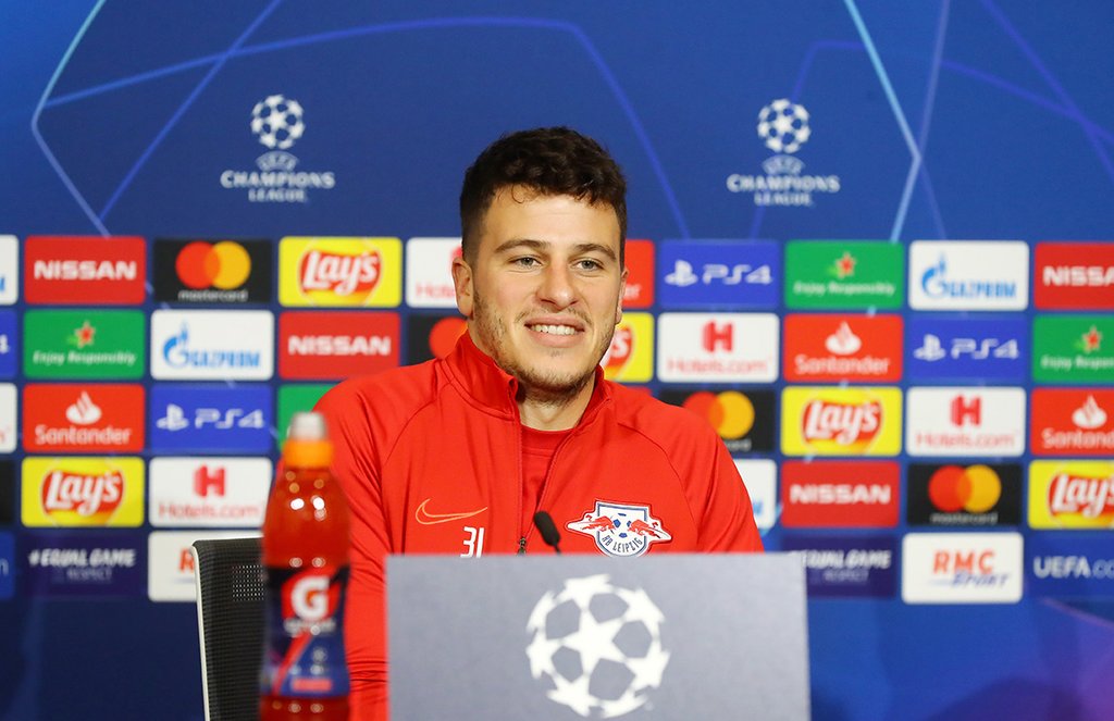 Diego Demme will mit RB Leipzig gegen Olympique Lyon gewinnen.