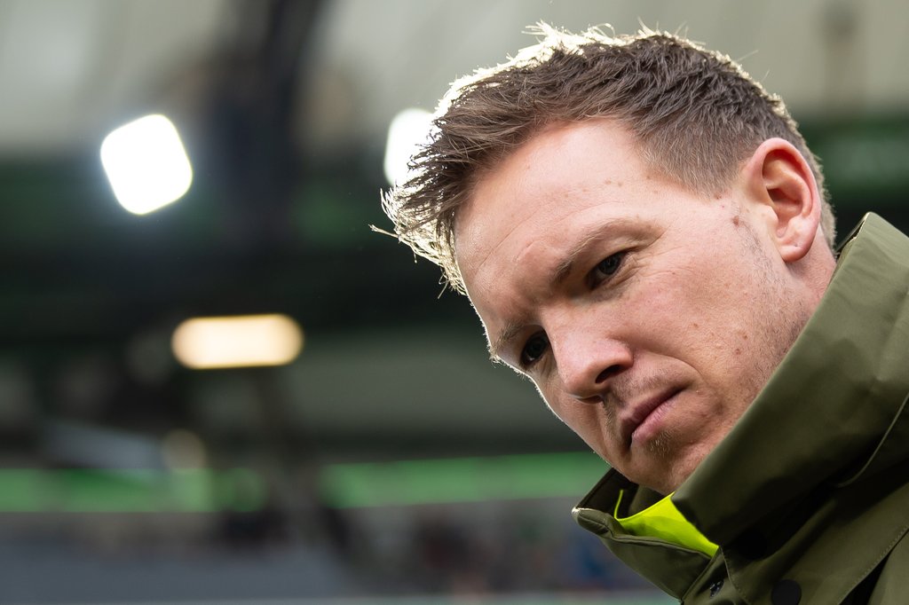 „Wir müssen nicht von Bayern reden”: „Großwild-Jäger” Julian Nagelsmann nach dem 0:0 in Wolfsburg.