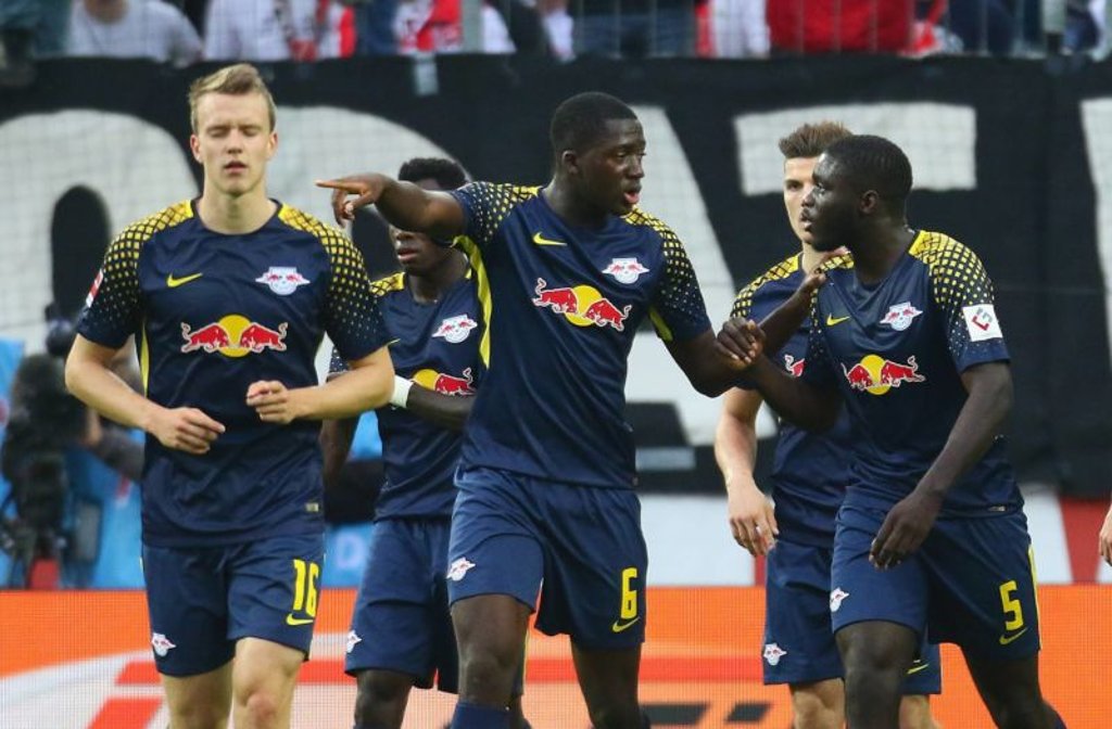 Back in town: Lukas Klostermann, Ibrahima Konaté und Dayot Upamecano