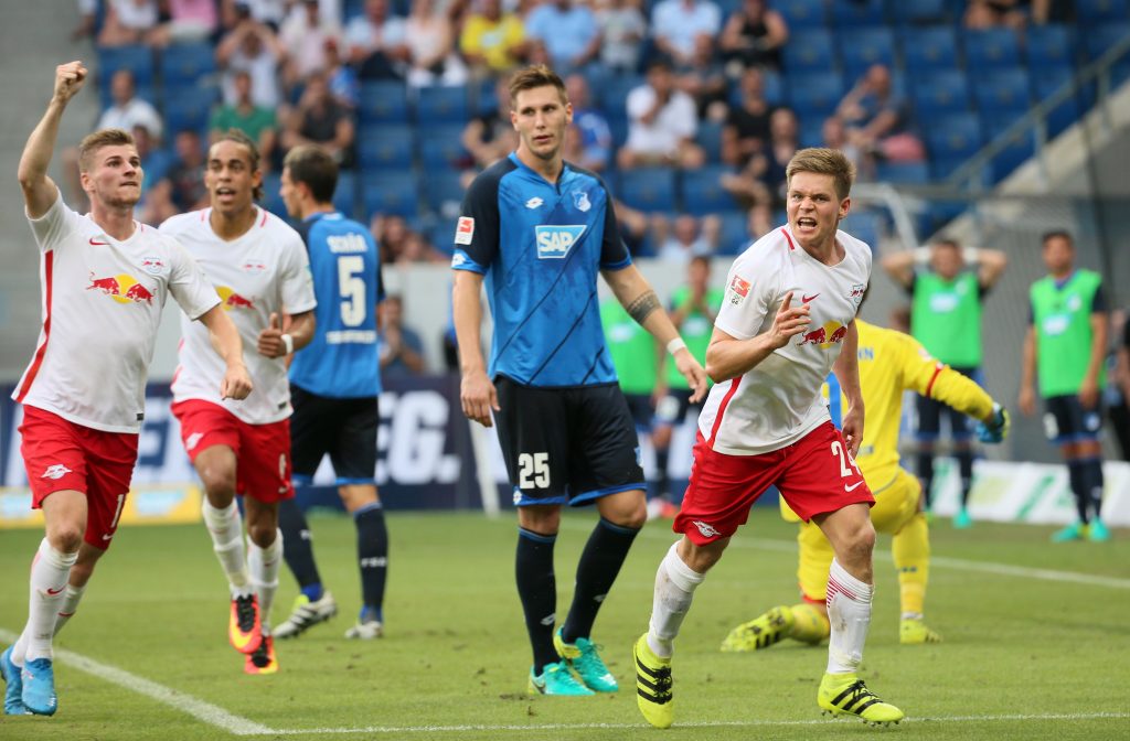 Bot in Hoffenheim eine hervorragende Leistung: Torschütze Dominik Kaiser (rechts, Gepa-Pictures/Roger Petzsche)
