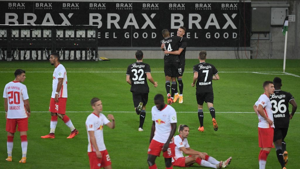 Der Ex trifft: Hannes Wolf bejubelt sein Tor gegen RB