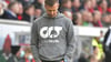 RB Leipzigs Coach Jesse Marsch enttäuscht.