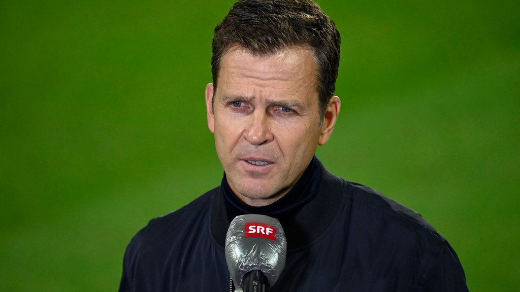 DFB-Sportdirektor Oliver Bierhoff stürmte eins für den AC Mailand und die deutsche Nationalmannschaft.