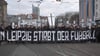 Protest der Union-Fans gegen RB Leipzig im Januar 2020.