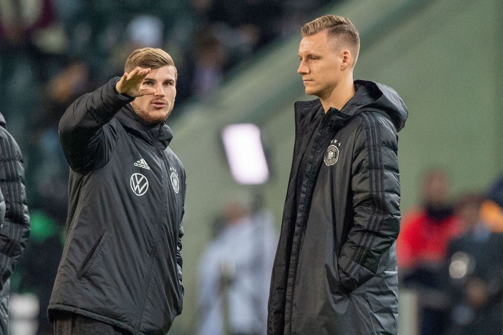 Bernd Leno (r.) blieb an der Konsole für Deutschland glücklos. Macht es Timo Werner (l.) gegen Frankreich besser?