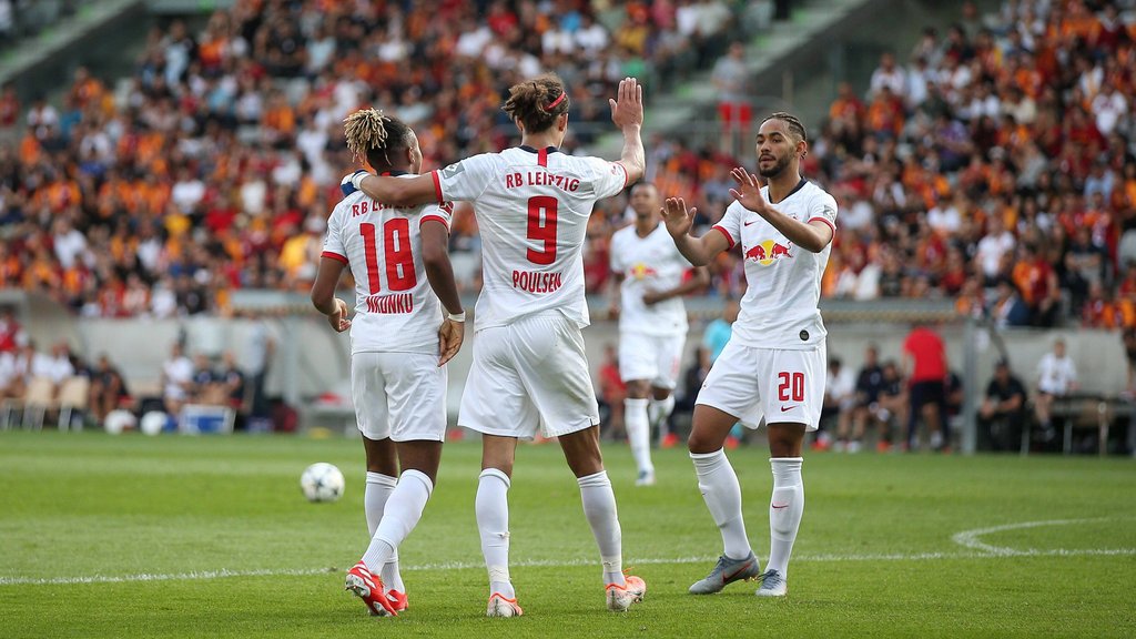 Schöpfen ihr Potenzial gerade noch nicht voll aus: Christopher Nkunku, Yussuf Poulsen und Matheus Cunha.