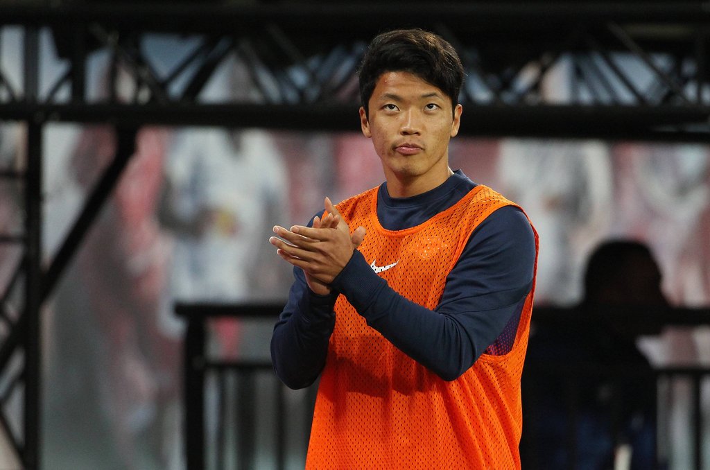 Hee-chan Hwang ist momentan mit der Nationalmannschaft von Südkorea im Teamhotel isoliert.