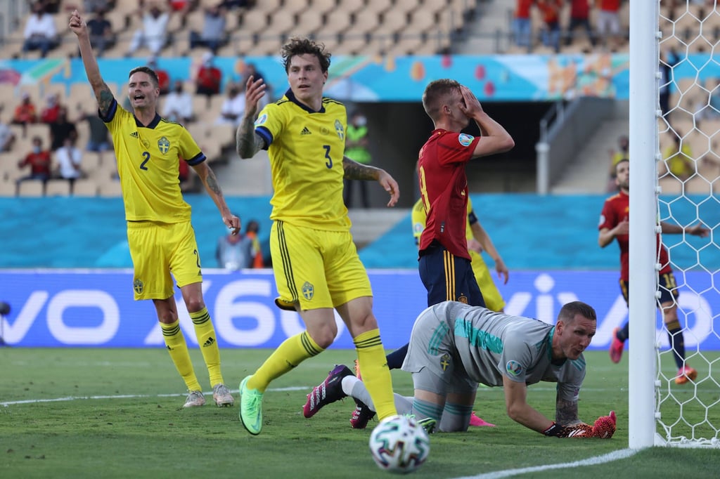 Dani Olmo hatte zwei Mal Pech.