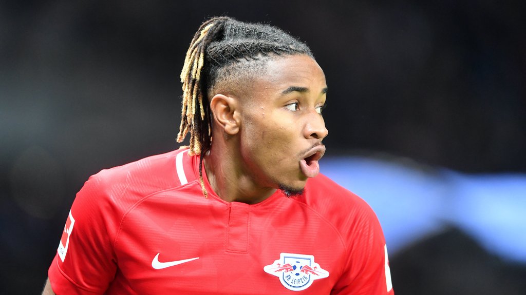 Spielmacher: Christopher Nkunku würde gegen Hertha im Mittelfeldzentrum spielen.