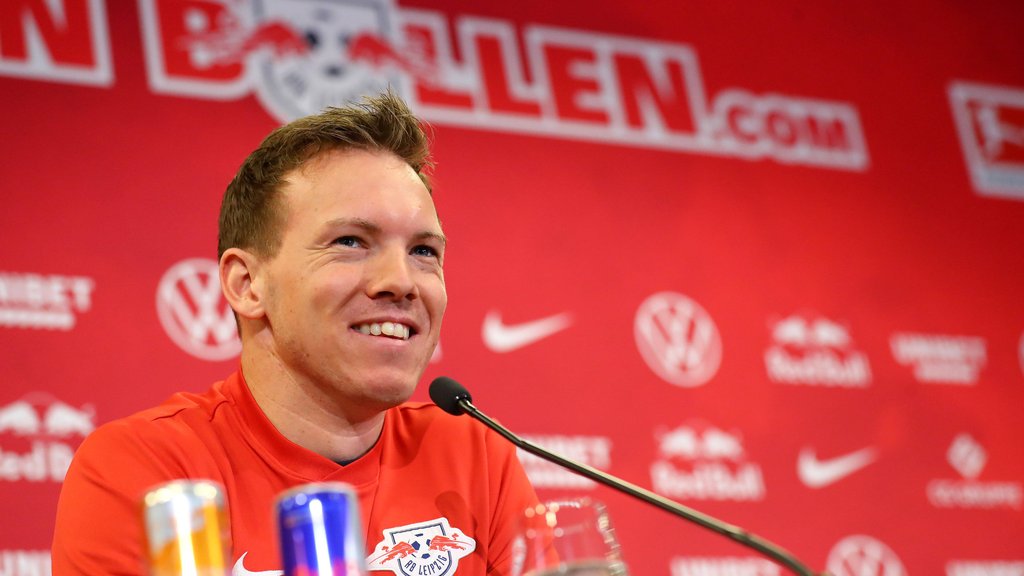 RB Leipzigs Trainer Julian Nagelsmann