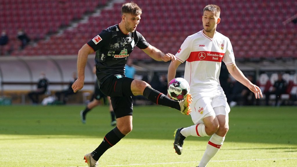 Bremens Niclas Füllkrug (l.) fällt auch gegen RB Leipzig möglicherweise aus. 