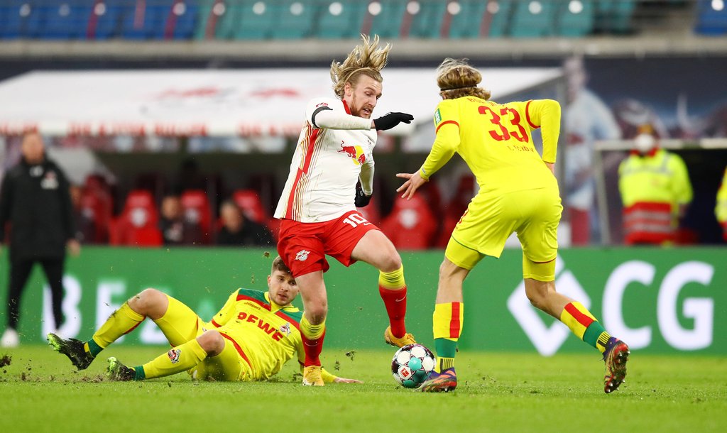 Kein Durchkommen für Emil Forsberg