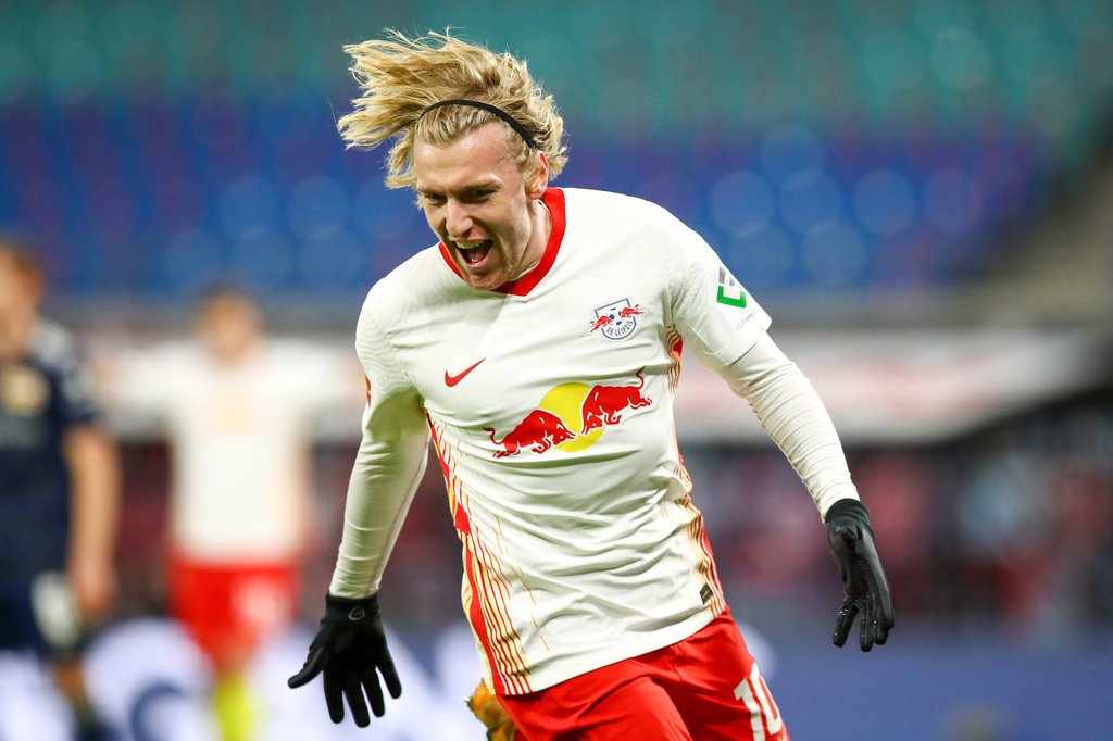 Matchwinner: Emil Forsberg trifft zehn Minuten nach seiner Einwechslung.