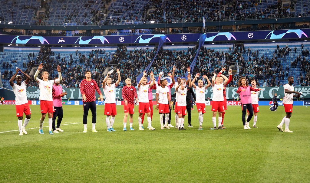 RB Leipzig durfte sich über ein 2:0 bei Zenit St. Petersburg freuen.