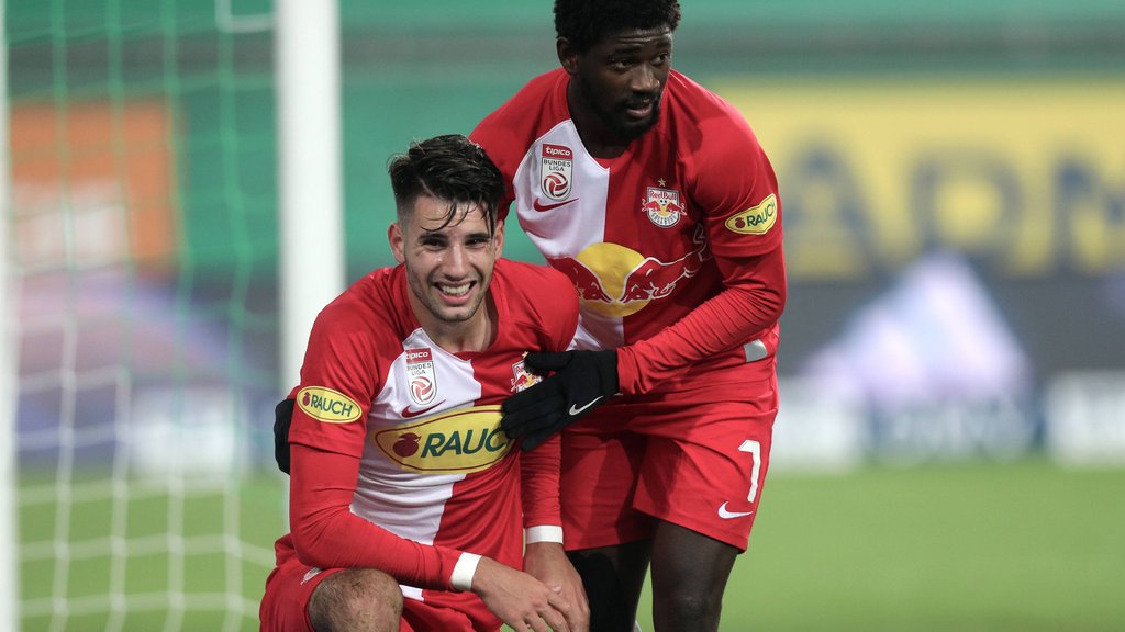 Kommender Superstar: Dominik Szoboszlai von Red Bull Salzburg (links).